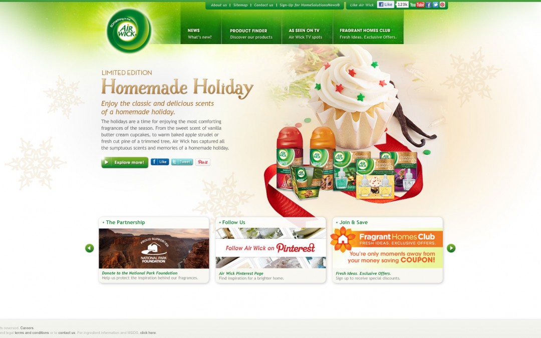 Air Wick – Holiday Campaign