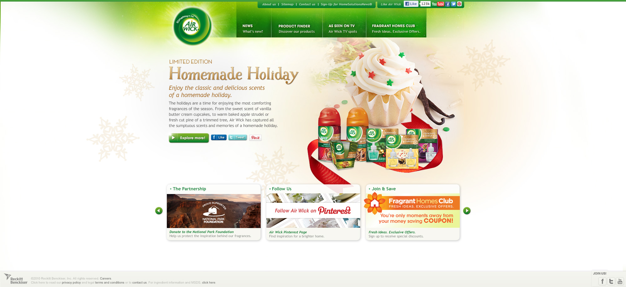 Air Wick – Holiday Campaign
