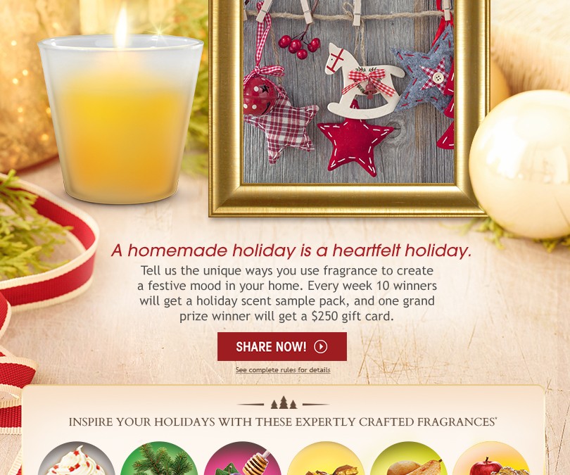 Air Wick – Homemade Holiday